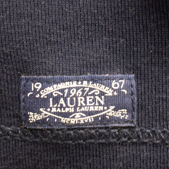 LAUREN Ralph Lauren Women's 3X Short Sleeve Navy Shirt - Picture 8 of 14